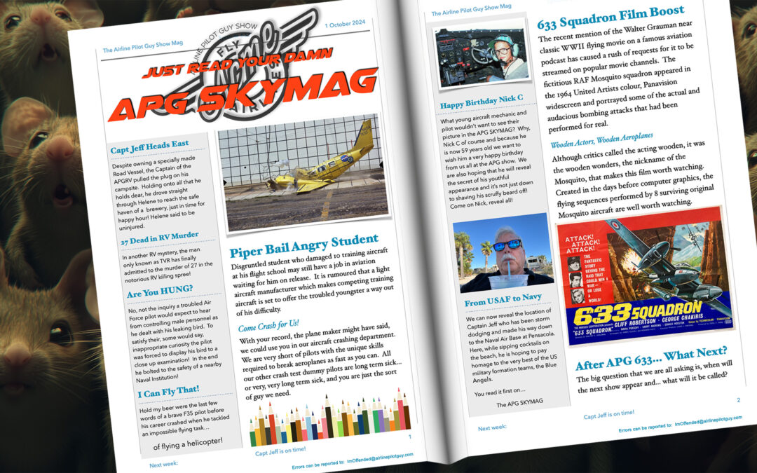 APG 633 – Just Read Your Darn APG SkyMag!