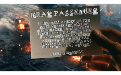 APG 724 – Dear Passenger…